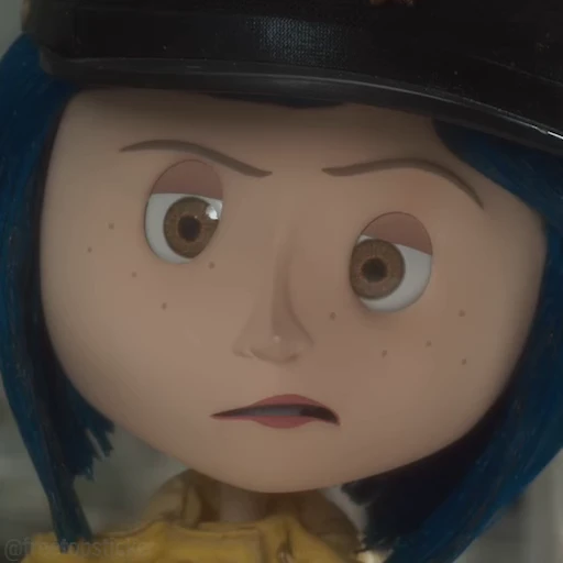 😒 Стикер «Coraline» для Telegram
