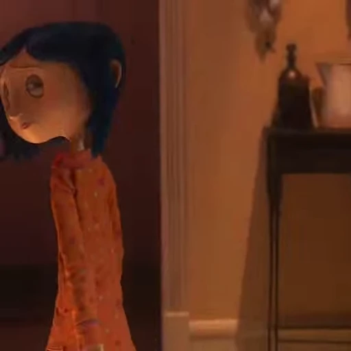 🤨 Стикер «Coraline Jones» для Telegram