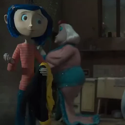 🤷‍♀️ Стикер «Coraline Jones» для Telegram