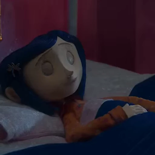 🥱 Стикер «Coraline Jones» для Telegram