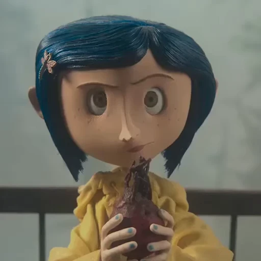 🫤 Стикер «Coraline Jones» для Telegram