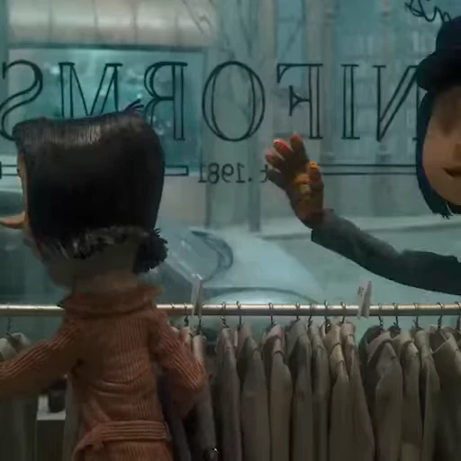 🚶‍♂️ Стикер «Coraline Jones» для Telegram