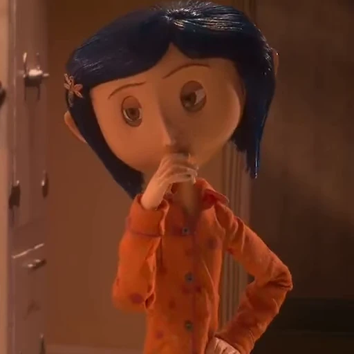 🙄 Стикер «Coraline Jones» для Telegram