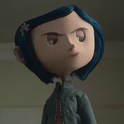 😒 Стикер «Coraline Jones» для Telegram