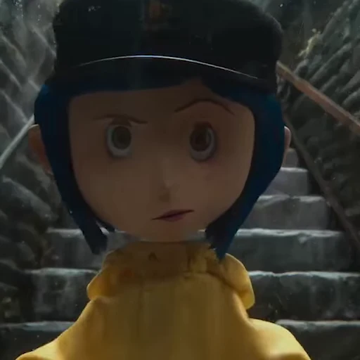 🤔 Стикер «Coraline Jones» для Telegram