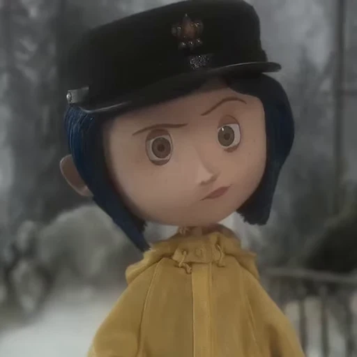 🫤 Стикер «Coraline Jones» для Telegram