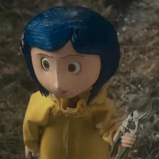 😒 Стикер «Coraline Jones» для Telegram