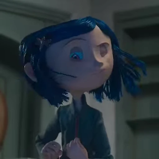 🤨 Стикер «Coraline Jones» для Telegram