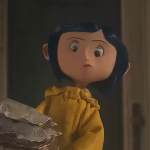 😫 Стикер «Coraline Jones» для Telegram