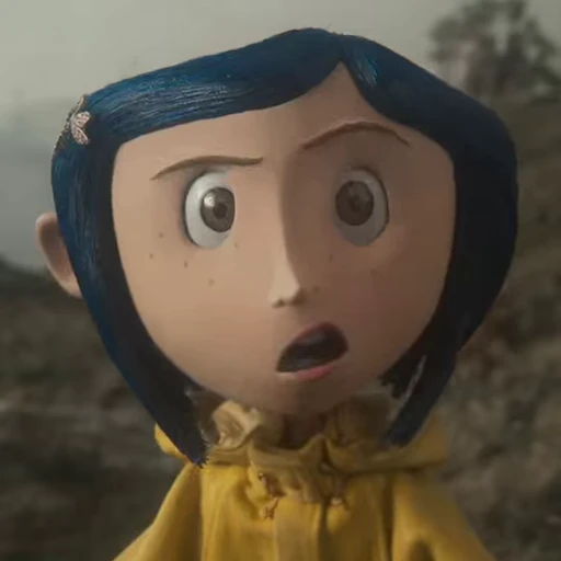 😐 Стикер «Coraline Jones» для Telegram