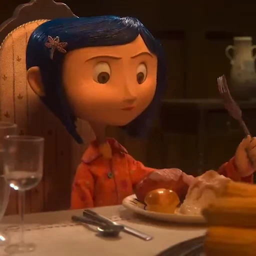 😋 Стикер «Coraline Jones» для Telegram