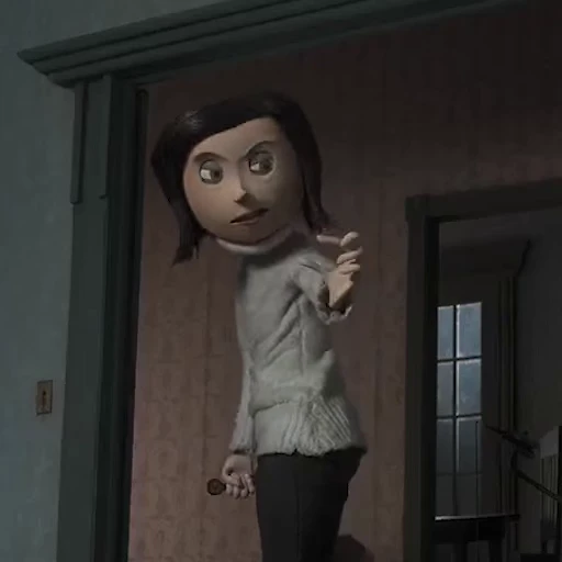 🤫 Стикер «Coraline Jones» для Telegram