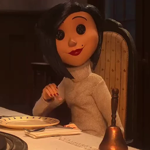🙂 Стикер «Coraline Jones» для Telegram