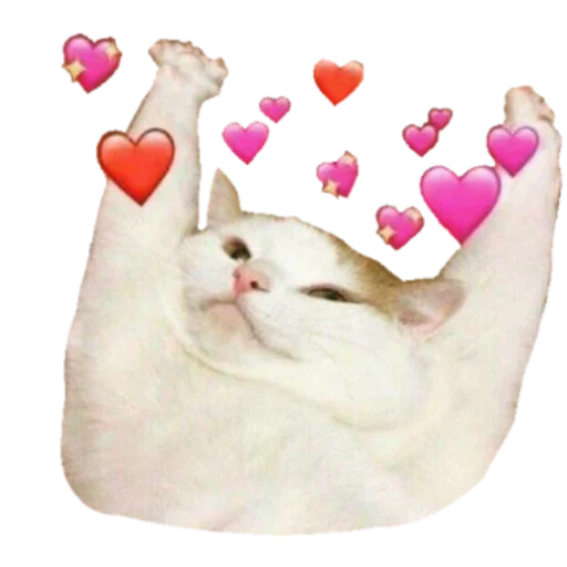 ❤️ Стикер «Hearts» для Telegram