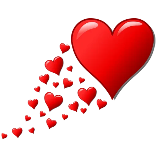 ❤️ Стикер «Hearts» для Telegram