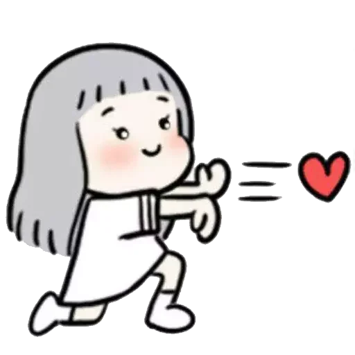 ❤️ Стикер «Hearts» для Telegram