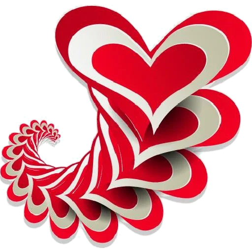 ❤️ Стикер «Hearts» для Telegram