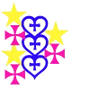 Стикер 40 core random emoji