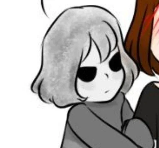 🩶 Стикер «Core Frisk Undertale» для Telegram