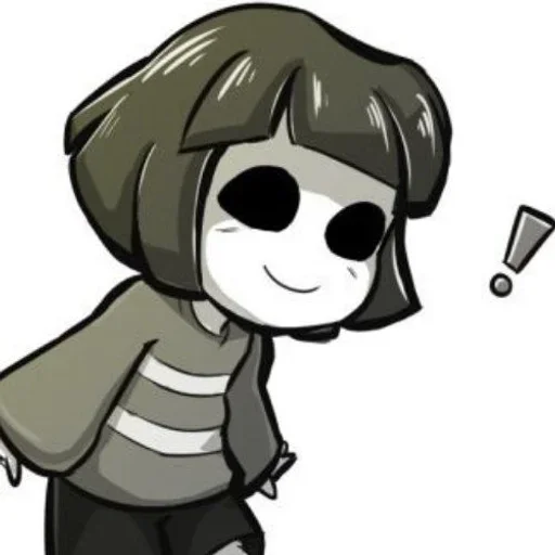 🩶 Стикер «Core Frisk Undertale» для Telegram