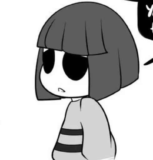 🩶 Стикер «Core Frisk Undertale» для Telegram