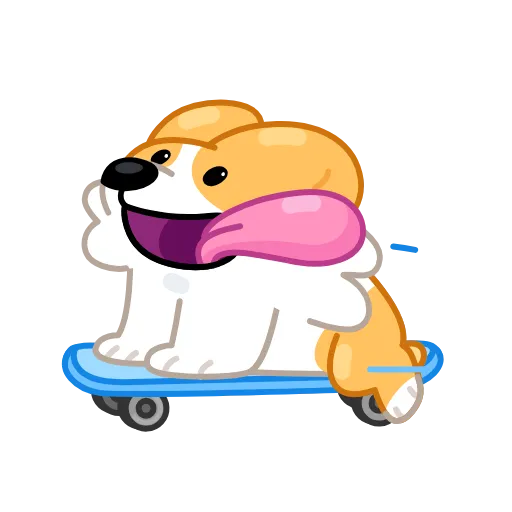 Стикер 17 Corgi