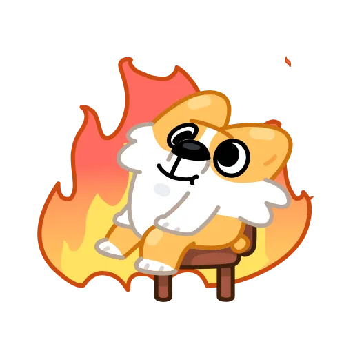 Стикер 14 Corgi