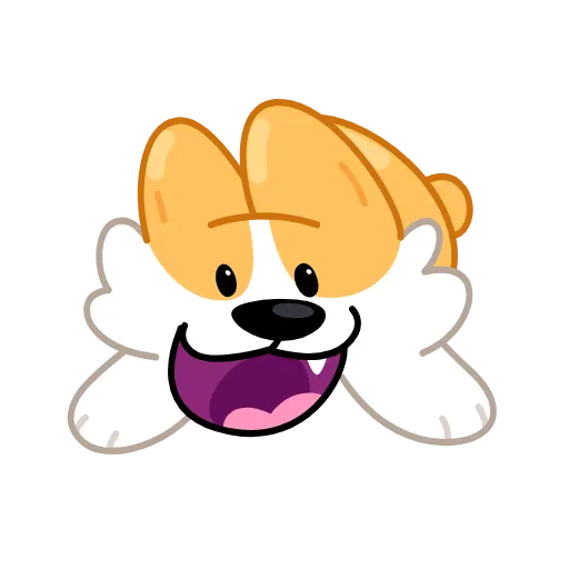 Стикер 26 Corgi