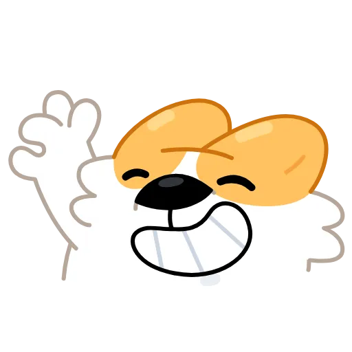 Стикер 9 Corgi