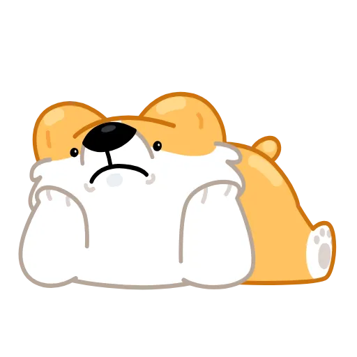 Стикер 18 Corgi