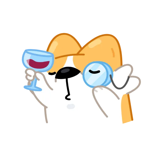 Стикер 27 Corgi