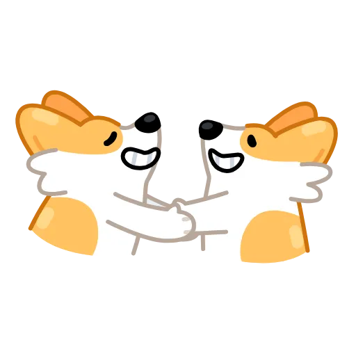 Стикер 28 Corgi