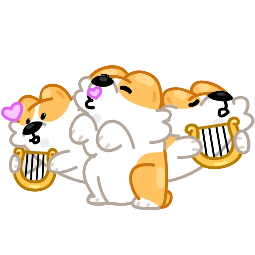 Стикер 2 Corgi