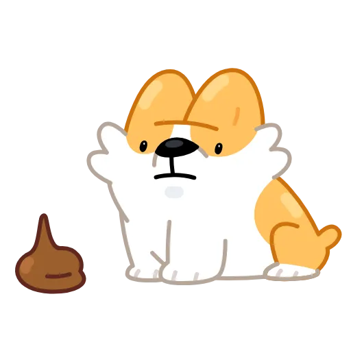 Стикер 24 Corgi