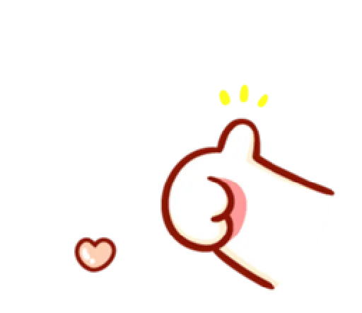 👍 Стикер «corgi in-love» для Telegram