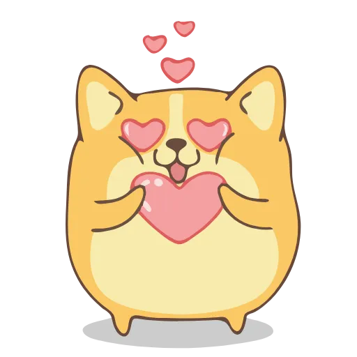 🙁 Стикер «CORGI DOG» для Telegram