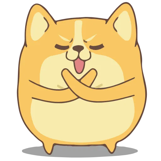 😟 Стикер «CORGI DOG» для Telegram