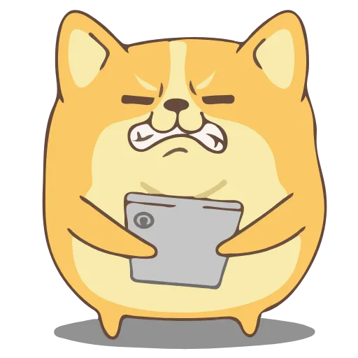 😗 Стикер «CORGI DOG» для Telegram
