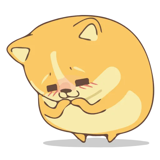 😫 Стикер «CORGI DOG» для Telegram