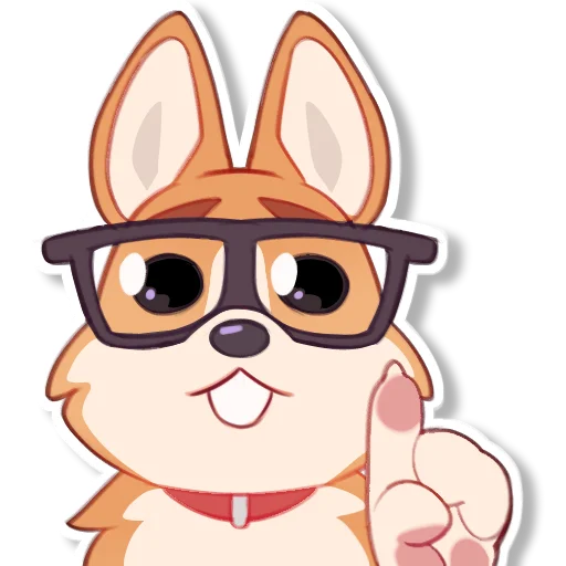 🤓 Стикер «Corki» для Telegram