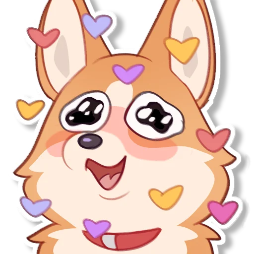 😍 Стикер «Corki» для Telegram