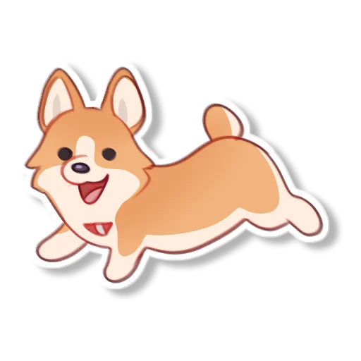 🐕 Стикер «Corki» для Telegram