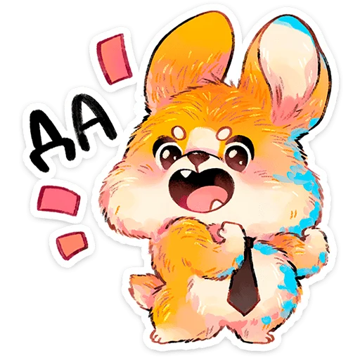 🌟 Стикер «Корки» для Telegram