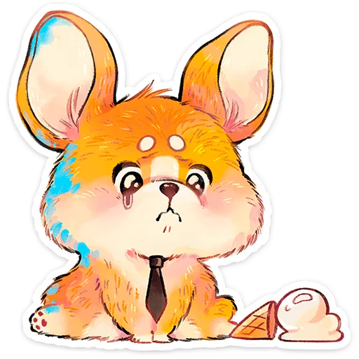 🌟 Стикер «Корки» для Telegram