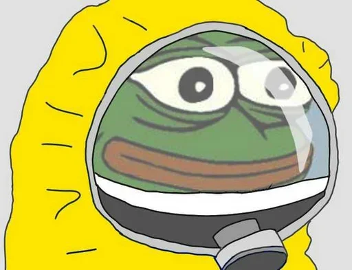 🙂 Стикер «Corona Pepe» для Telegram