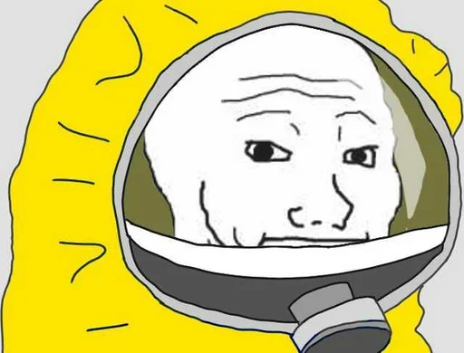 😑 Стикер «Corona Pepe» для Telegram