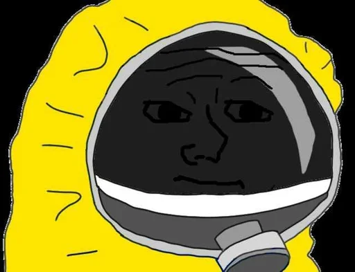 🐼 Стикер «Corona Pepe» для Telegram
