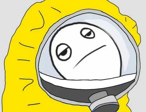 😕 Стикер «Corona Pepe» для Telegram