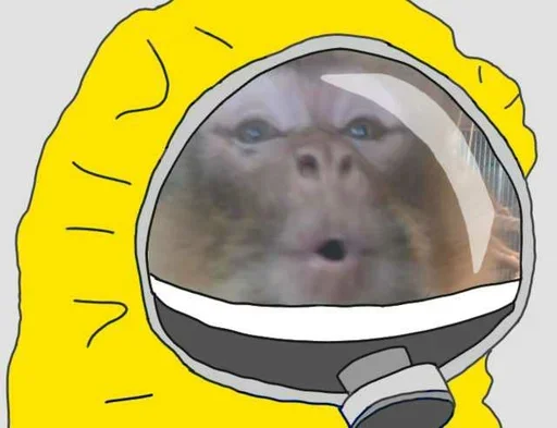 😮 Стикер «Corona Pepe» для Telegram