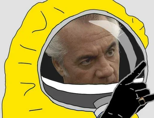 😒 Стикер «Corona Pepe» для Telegram
